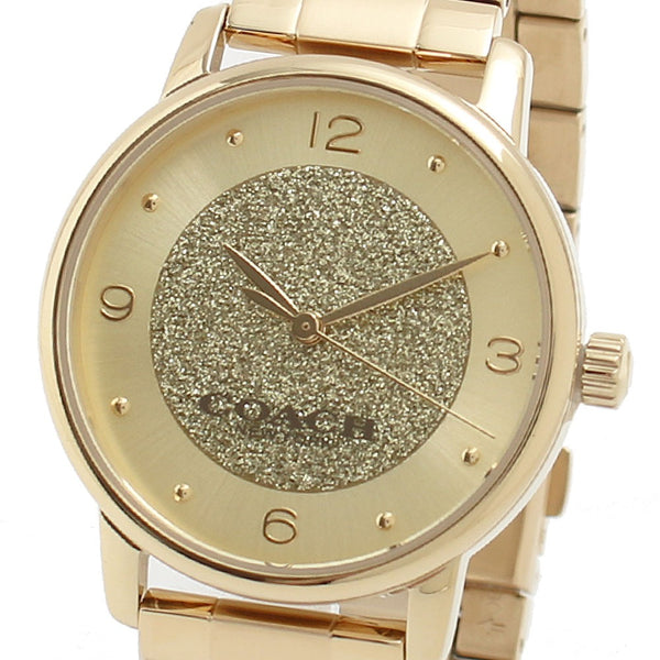 コーチ COACH 腕時計 14503942 レディース グランド GRAND クォーツ ゴールド